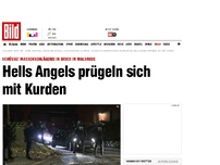 Bild zum Artikel: Massenschlägerei & Schüsse! - Hells Angels prügeln sich mit Kurden