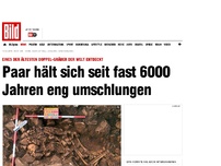 Bild zum Artikel: Uraltes Doppel-Grab - Paar umarmt sich seit fast 6000 Jahren