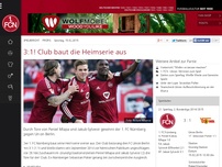 Bild zum Artikel: 3:1! Club baut die Heimserie aus