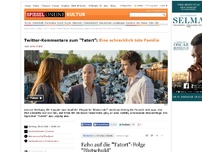 Bild zum Artikel: Twitter-Kommentare zum 'Tatort': Eine schrecklich tote Familie
