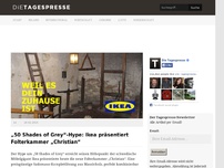 Bild zum Artikel: „50 Shades of Grey“-Hype: Ikea präsentiert Folterkammer „Christian“