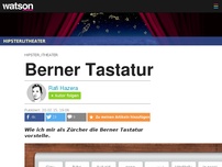 Bild zum Artikel: Berner Tastatur