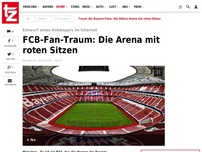 Bild zum Artikel: FCB-Fan-Traum: Die Arena mit roten Sitzen