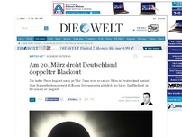 Bild zum Artikel: Sonnenfinsternis: Am 20. März droht Deutschland der doppelte Blackout