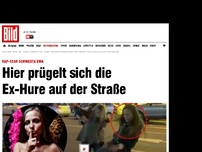 Bild zum Artikel: Rap-Star Schwesta Ewa (30) - Video: Hier prügelt sich die Ex-Hure auf der Straße!