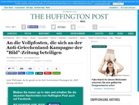 Bild zum Artikel: An die Vollpfosten, die sich an der Anti-Griechenland-Kampagne der 'Bild'-Zeitung beteiligen