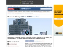 Bild zum Artikel: Masseneinstellung: BMW schafft 8000 neue Jobs