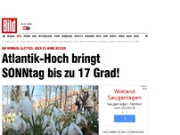 Bild zum Artikel: Nach Glatteis am Morgen - Atlantik-Hoch bringt SONNtag mit 17 Grad!