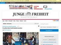 Bild zum Artikel: Frechheit darf nicht belohnt werden