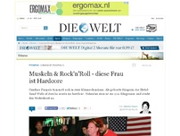 Bild zum Artikel: Candace Puopolo: Muskeln & Rock'n'Roll - diese Frau ist Hardcore