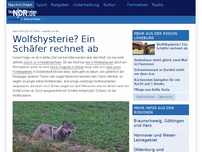 Bild zum Artikel: Wolfshysterie? Ein Schäfer rechnet ab