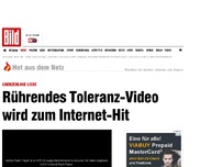 Bild zum Artikel: Grenzenlose Liebe - Rührendes Toleranz- Video wird Internet-Hit