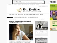 Bild zum Artikel: Gendefekt von Mutter geerbt: Frau kann keine Kinder bekommen