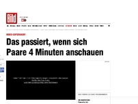 Bild zum Artikel: Video-Experiment - Wenn sich Paare vier Minuten anschauen