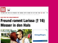 Bild zum Artikel: Freundin (16) umgerbracht - Erstach er seine Liebe im Wahn?