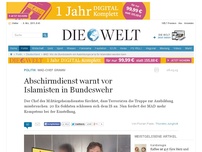 Bild zum Artikel: MAD-Chef Gramm: Abschirmdienst warnt vor Islamisten in Bundeswehr