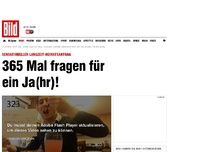 Bild zum Artikel: Langzeit-Heiratsantrag - 365 Mal fragen für ein Ja(hr)!