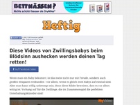 Bild zum Artikel: Diese Videos von Zwillingsbabys beim Blödsinn aushecken werden deinen Tag retten!