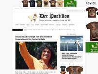 Bild zum Artikel: Deutschland verlangt von Griechenland Reparationen für Costa Cordalis