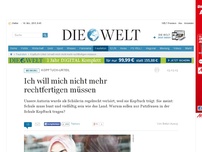 Bild zum Artikel: Kopftuch-Urteil: Ich will mich nicht mehr rechtfertigen müssen