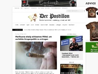 Bild zum Artikel: Marihuana einzig wirksames Mittel, um verfehlte Drogenpolitik zu ertragen