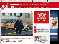 Bild zum Artikel: Polizist wehrt sich gegen Pöbler: Wer ist hier der Idiot?