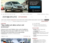 Bild zum Artikel: Blockupy-Demo: 
  'Das hatten wir alles schon viel schlimmer'