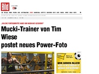 Bild zum Artikel: Bei Facebook - Wieses Mucki-Trainer postet neues Power-Foto