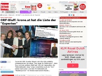Bild zum Artikel: ORF-Bluff: krone.at hat die Liste der 'Experten'
