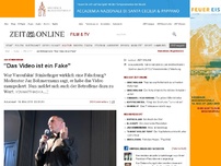 Bild zum Artikel: Jan Böhmermann: 
  'Das Video ist ein Fake'