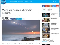 Bild zum Artikel: Wenn die Sonne nicht mehr scheint…