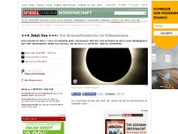 Bild zum Artikel: Himmelsspektakel: Die Sonnenfinsternis 2015 im Video-Livestream