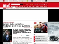 Bild zum Artikel: Schulen schlagen Alarm: Balkan-Buben machen Mädchen die Schule zur Hölle