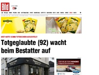 Bild zum Artikel: Unfassbar! - „Tote“ Rentnerin (92) erwacht beim Bestatter