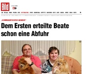 Bild zum Artikel: Große Liebe gesucht... - Dem Ersten erteile Beate schon eine Abfuhr