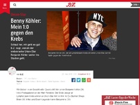 Bild zum Artikel: Benny Köhler: Mein 1:0 gegen den Krebs