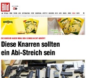 Bild zum Artikel: Terror-Scherz - Diese Knarren sollten ein Abi-Streich sein