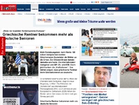 Bild zum Artikel: „Eines der teuersten Rentensysteme Europas“ - Griechische Rentner bekommen mehr als deutsche Senioren