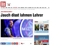 Bild zum Artikel: Wer wird Millionär - Jauch disst lahmen Lehrer