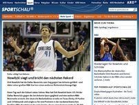 Bild zum Artikel: Dallas schlägt San Antonio: Nowitzki siegt und bricht den nächsten Rekord