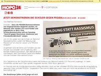 Bild zum Artikel: Jetzt demonstrieren die Schüler gegen PEGIDA