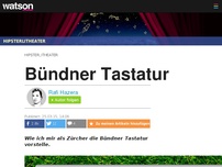 Bild zum Artikel: Bündner Tastatur