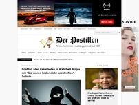 Bild zum Artikel: Großteil aller Paketboten in Wahrheit Ninjas mit 'Sie waren leider nicht anzutreffen'-Zetteln