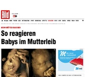 Bild zum Artikel: Wenn Mütter rauchen - So reagieren Babys im Mutterleib