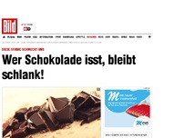 Bild zum Artikel: Diese Studie schmeckt uns - Wer Schokolade isst, bleibt schlank!