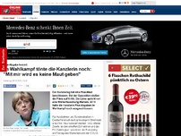 Bild zum Artikel: Pkw-Abgabe kommt - Im Wahlkampf tönte die Kanzlerin noch: 'Mit mir wird es keine Maut geben'