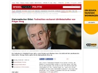 Bild zum Artikel: Diplomatischer Eklat: Tschechien verbannt US-Botschafter von Prager Burg