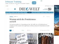 Bild zum Artikel: Debatte: Warum mich der Feminismus anekelt