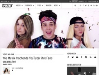 Bild zum Artikel: ​Wie Musik machende YouTuber ihre Fans verarschen