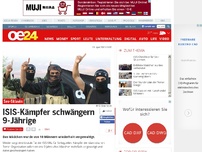 Bild zum Artikel: ISIS-Kämpfer schwängern 9-Jährige